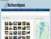 Tablet Screenshot of kulturvagen.se